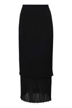 Knitwear|Skirts-Altuzarra 'Ariana' Skirt Black