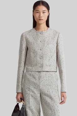 Jackets|Exclusives-Altuzarra 'Bernadette' Jacket Sparrow