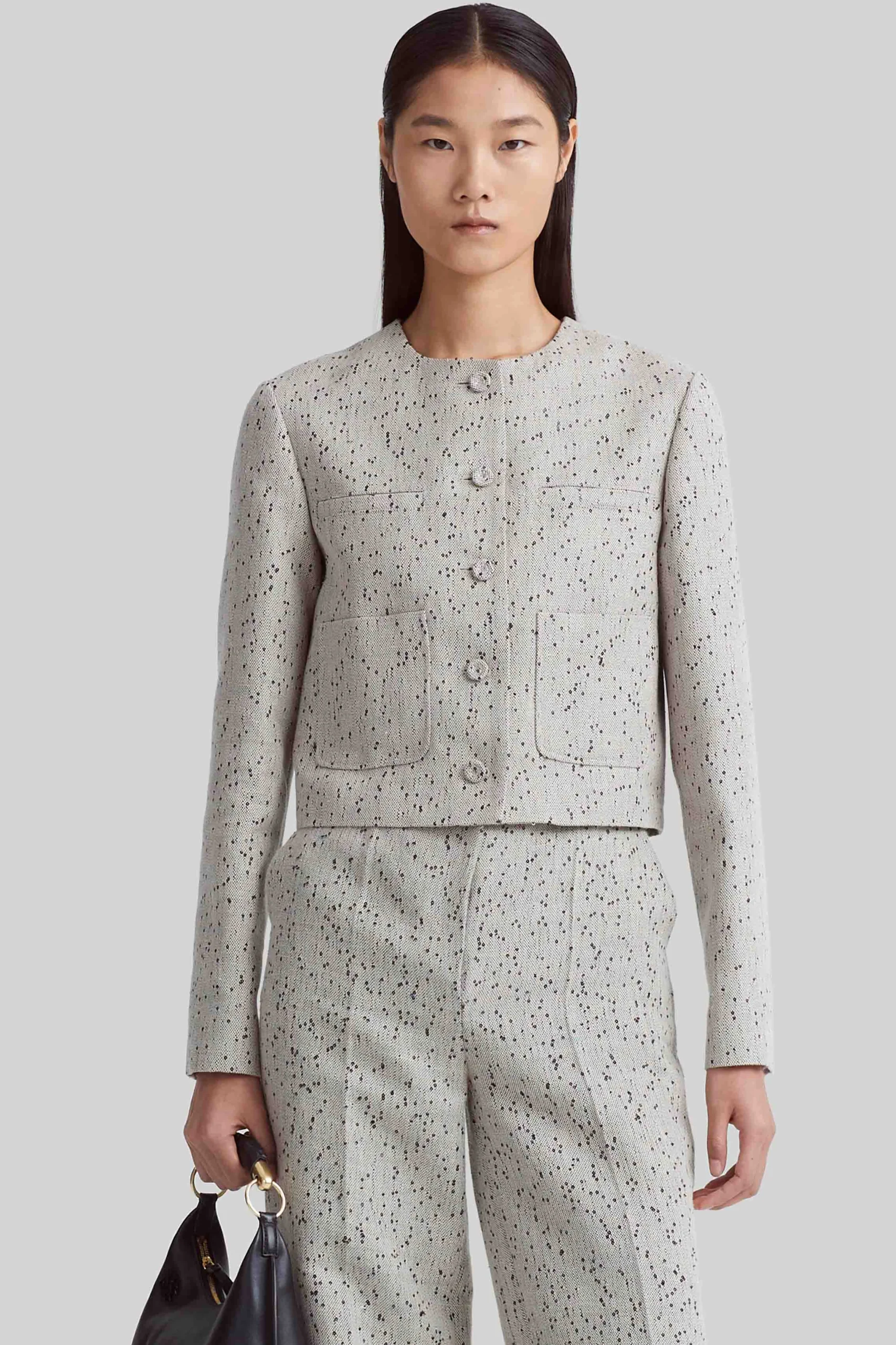 Jackets|Exclusives-Altuzarra 'Bernadette' Jacket Sparrow