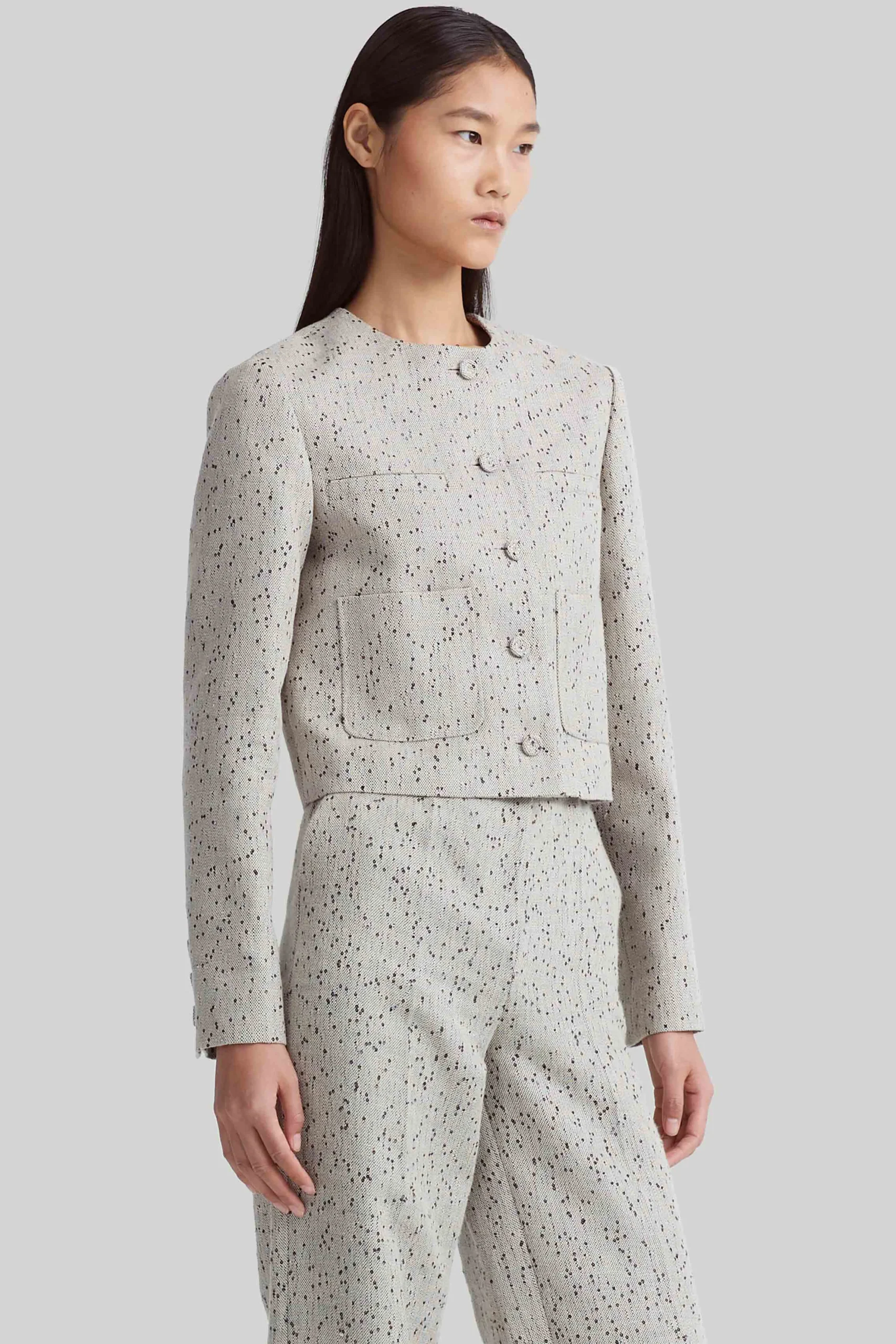 Jackets|Exclusives-Altuzarra 'Bernadette' Jacket Sparrow