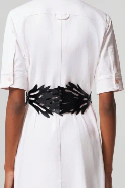 Exclusives|Exclusives-Altuzarra 'Coral' Belt Black