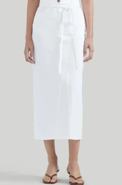 Skirts|FEATURED-Altuzarra 'Dean' Skirt Optic White