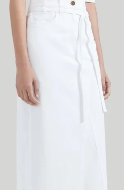 Skirts|FEATURED-Altuzarra 'Dean' Skirt Optic White
