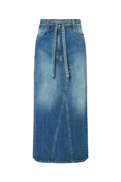 Skirts|FEATURED-Altuzarra 'Dean' Skirt Washed Indigo