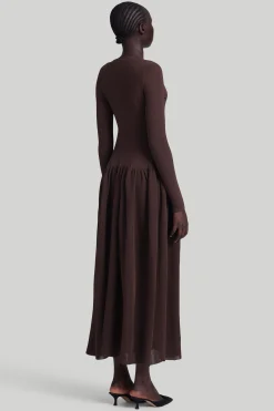 Dresses|Knitwear-Altuzarra 'Denning' Dress Tobacco