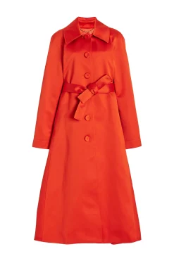 Jackets|FEATURED-Altuzarra 'Filis' Coat Nasturtium