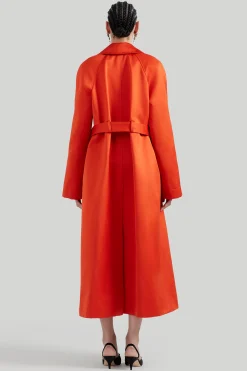 Jackets|FEATURED-Altuzarra 'Filis' Coat Nasturtium
