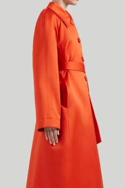 Jackets|FEATURED-Altuzarra 'Filis' Coat Nasturtium