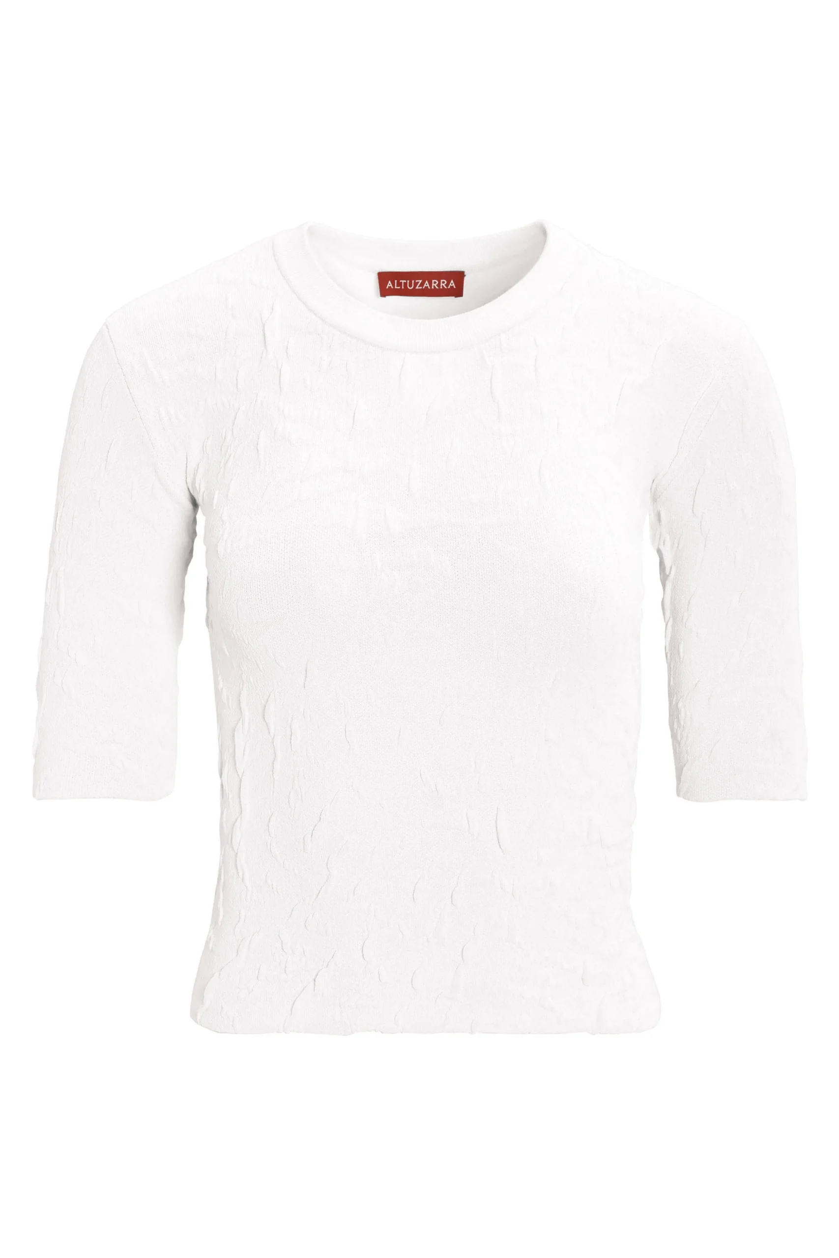 Knitwear|Tops-Altuzarra 'Greene' Top Ivory