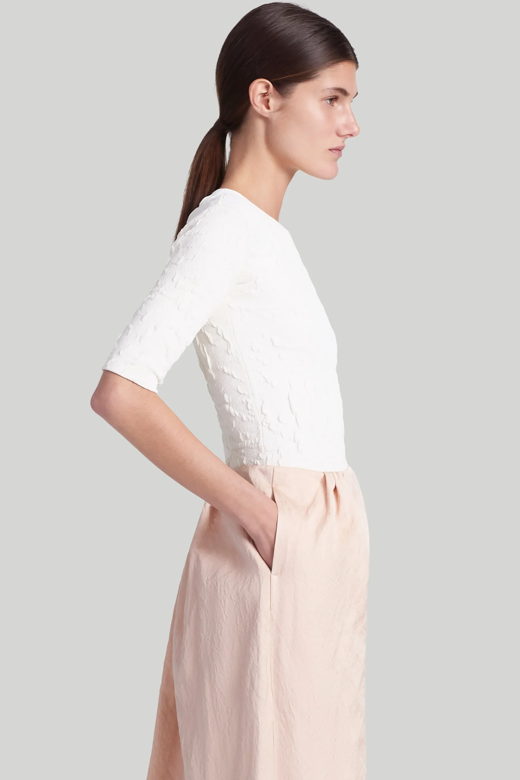 Knitwear|Tops-Altuzarra 'Greene' Top Ivory