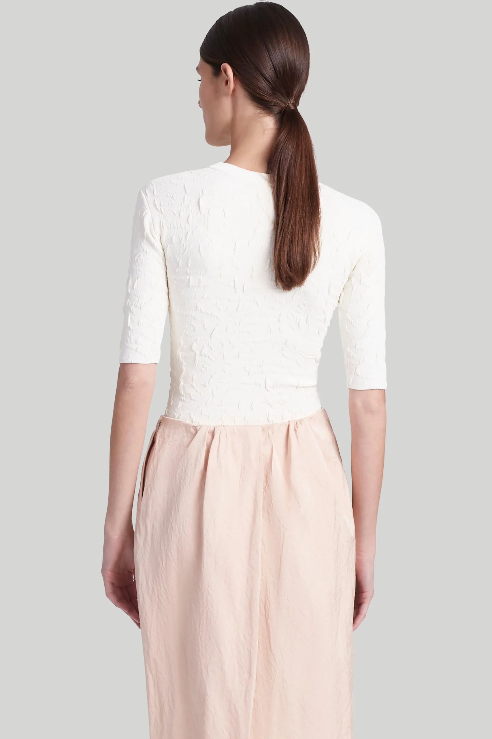 Knitwear|Tops-Altuzarra 'Greene' Top Ivory
