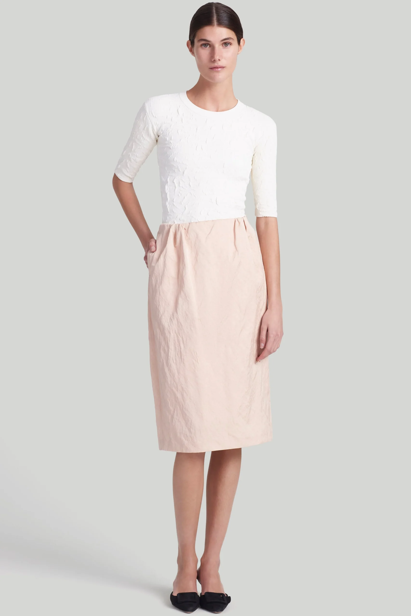 Knitwear|Tops-Altuzarra 'Greene' Top Ivory