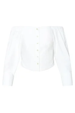 Tops|FEATURED-Altuzarra 'Hailey' Top Optic White