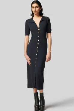 Dresses|Knitwear-Altuzarra 'Hestia' Dress Berry Blue