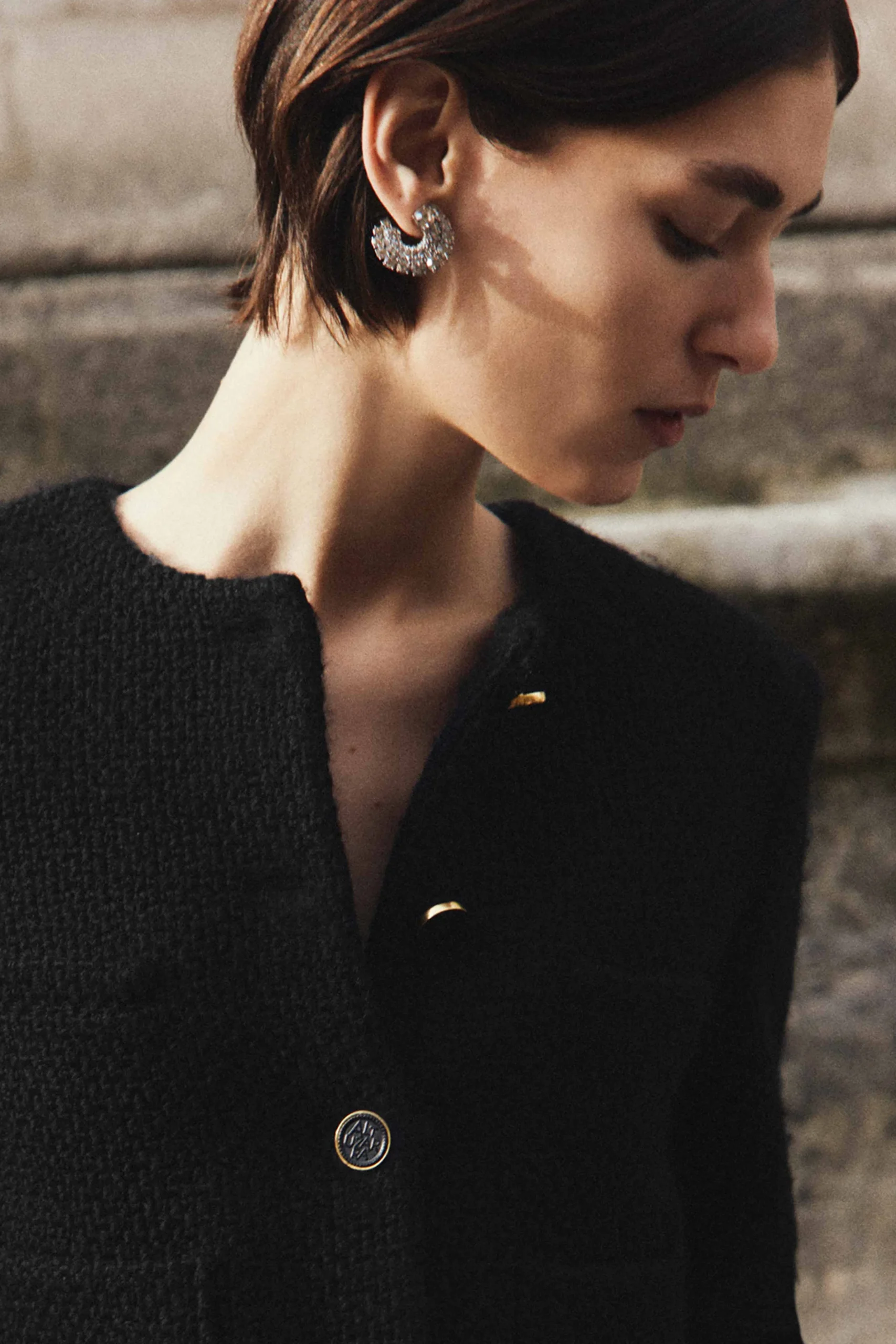 Jewelry|Elegant Eveningwear-Altuzarra 'Huggie' Earrings Shiny Silver