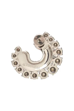 Jewelry|Elegant Eveningwear-Altuzarra 'Huggie' Earrings Shiny Silver