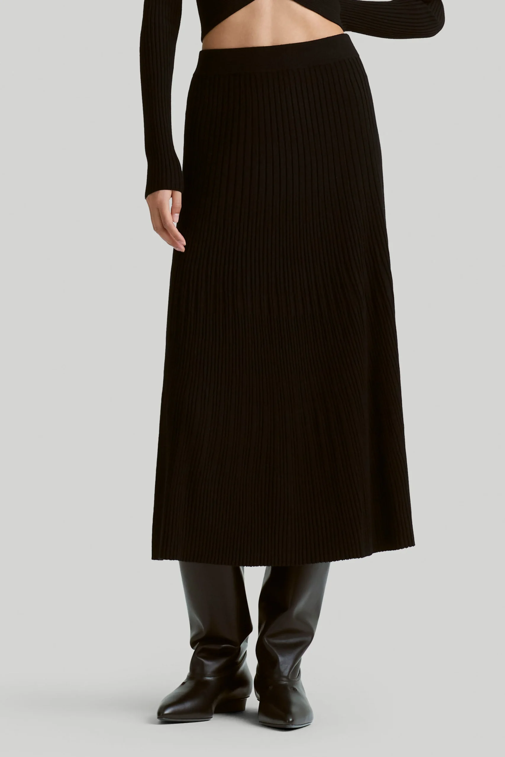 Knitwear|Skirts-Altuzarra 'Ireene' Skirt Black