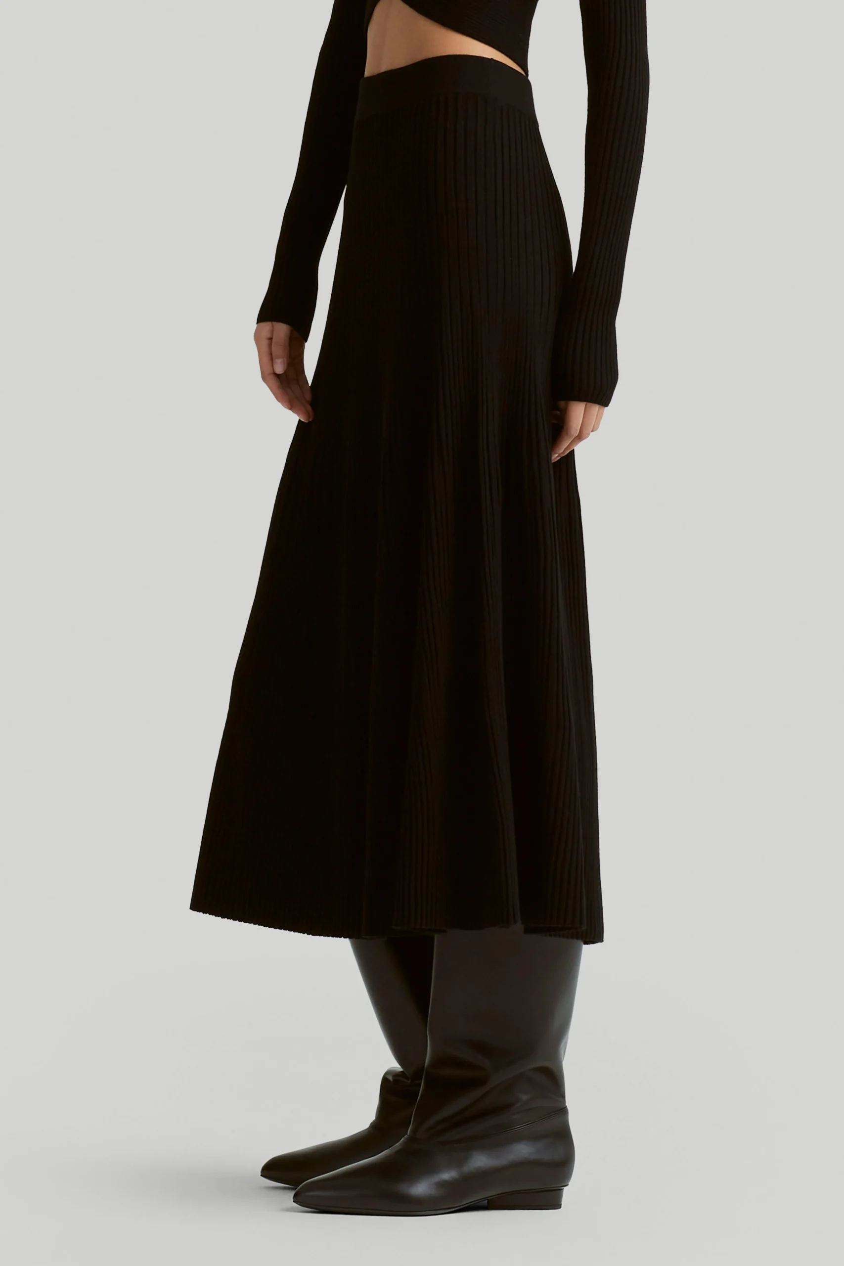 Knitwear|Skirts-Altuzarra 'Ireene' Skirt Black