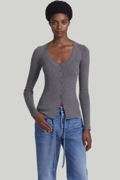 Knitwear|Tops-Altuzarra 'Jones' Sweater Carbon Melange