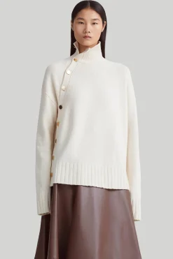 Knitwear|Tops-Altuzarra 'Kit' Sweater Ivory