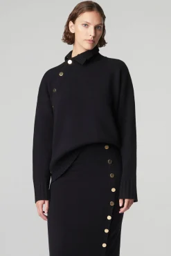 Knitwear|Tops-Altuzarra 'Kit' Sweater Black