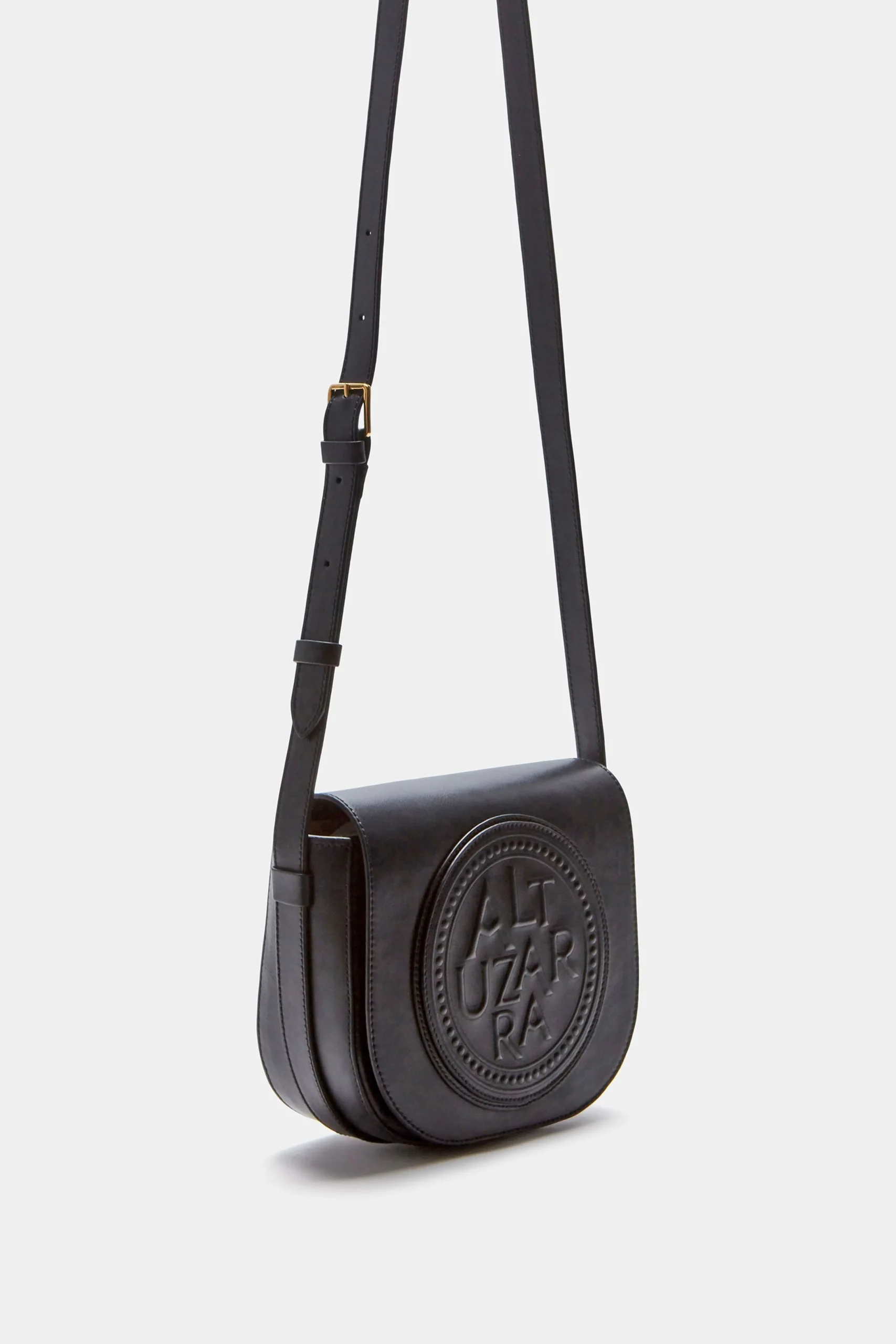 Handbags-Altuzarra 'Medallion' Saddle Bag Black