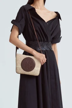 Handbags-Altuzarra 'Medallion' Watermill Camera Bag Praline