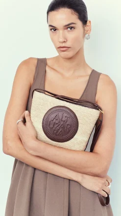 Handbags-Altuzarra 'Medallion' Watermill Camera Bag Praline