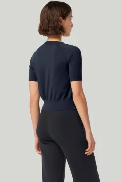 Knitwear|Tops-Altuzarra 'Mini' Minamoto Sweater Berry Blue