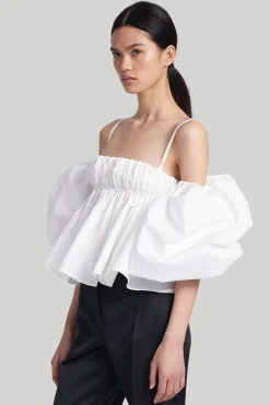 Tops|Vacation Wear-Altuzarra 'Momoko' Top Optic White