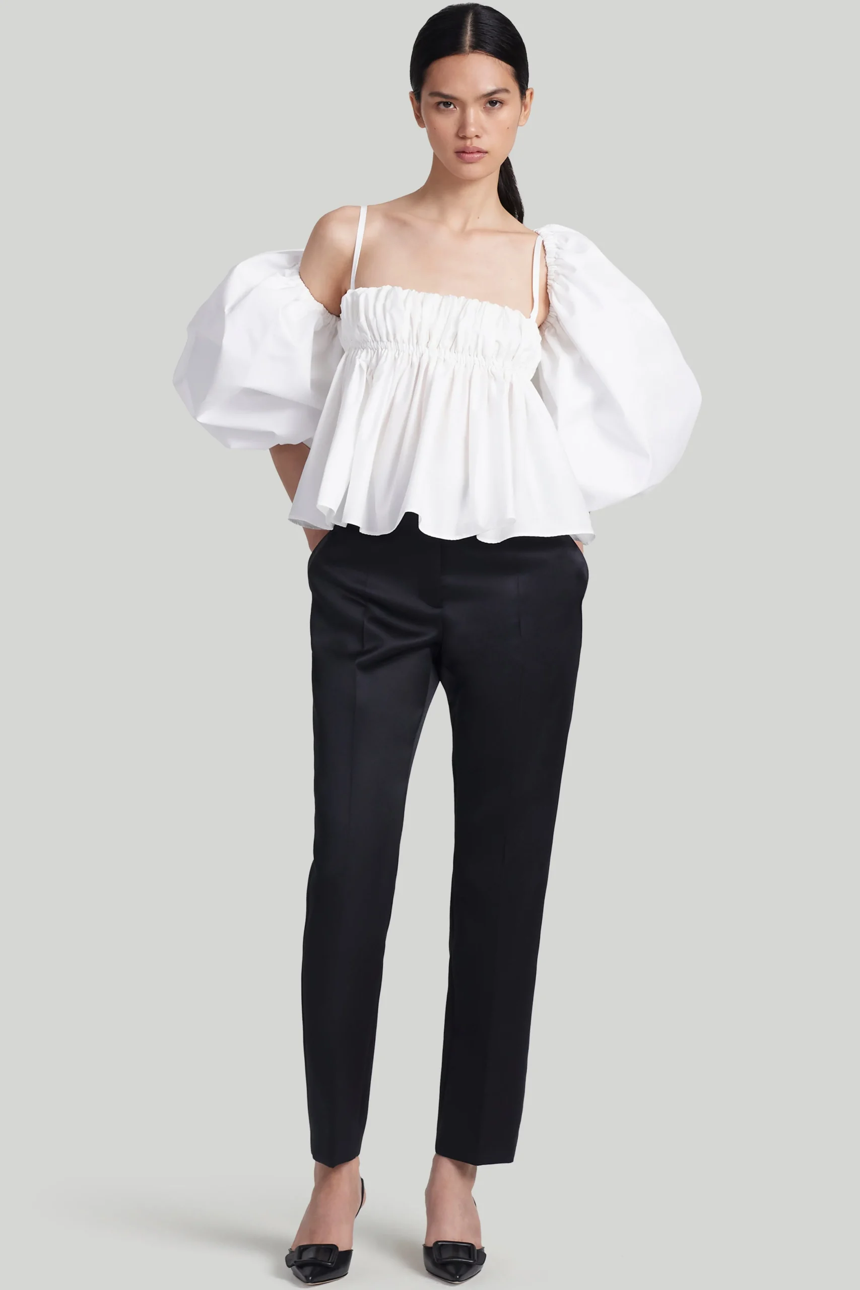 Tops|Vacation Wear-Altuzarra 'Momoko' Top Optic White