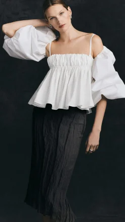 Tops|Vacation Wear-Altuzarra 'Momoko' Top Optic White