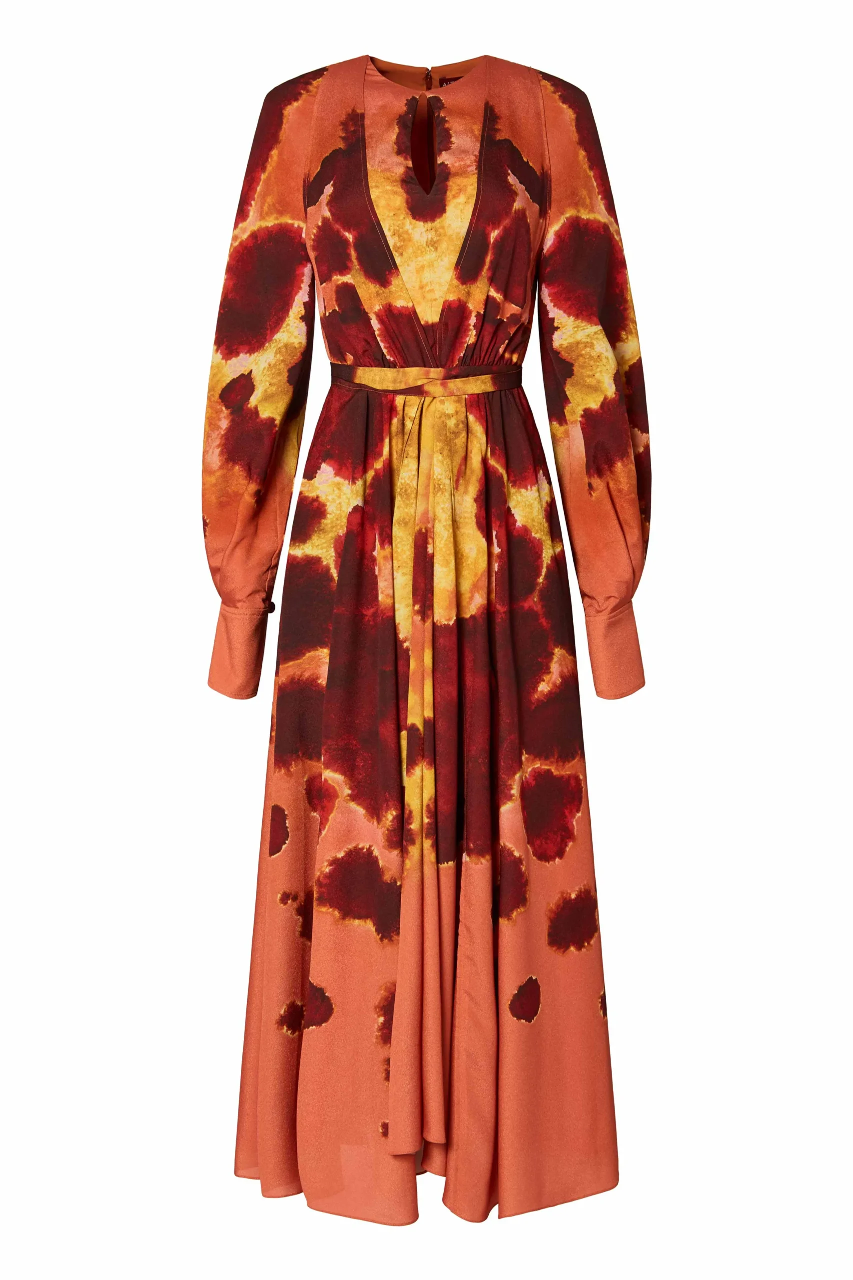 Dresses|FEATURED-Altuzarra 'Peirene' Dress Orange Ochre Ladybug