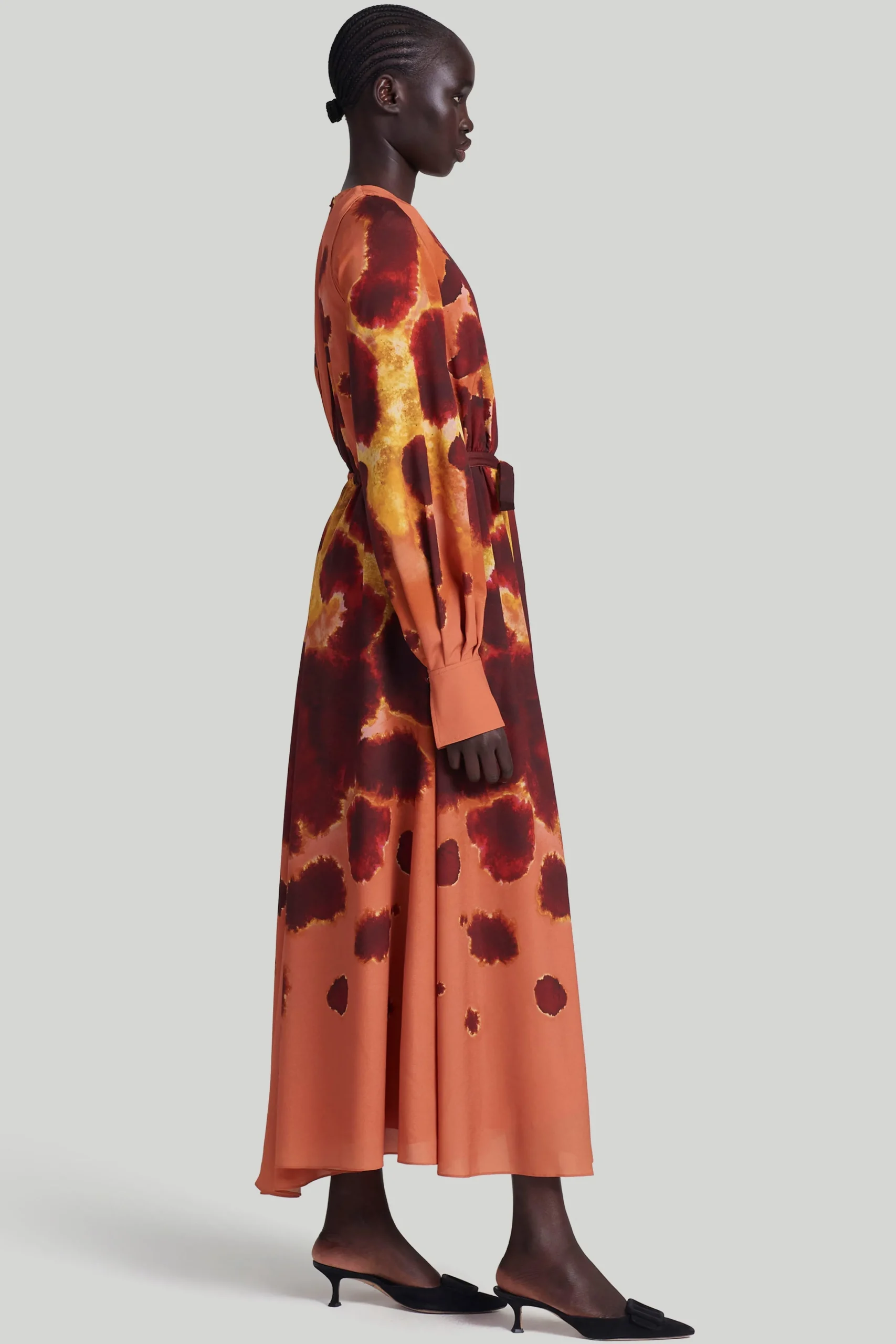 Dresses|FEATURED-Altuzarra 'Peirene' Dress Orange Ochre Ladybug