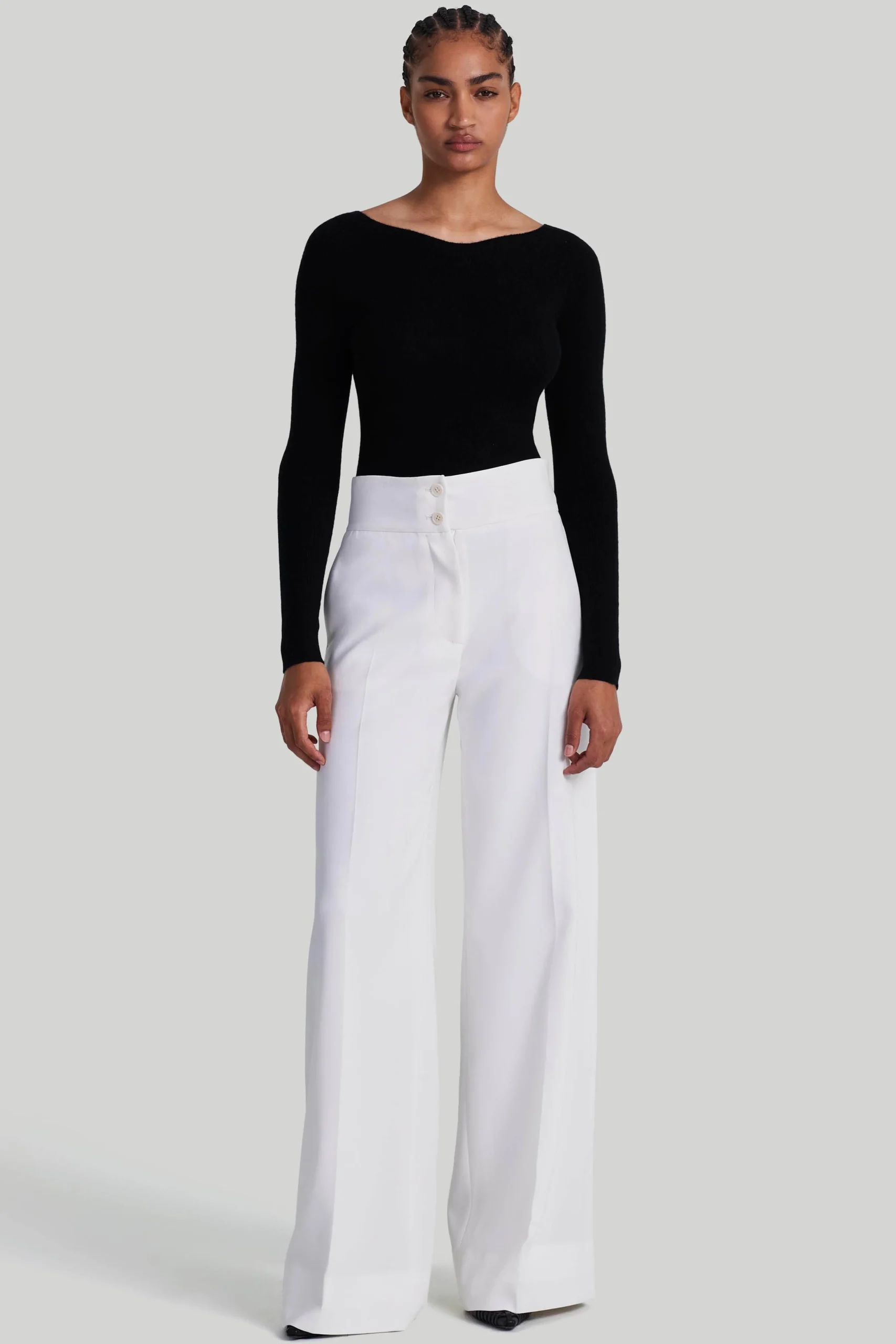 Pants|Exclusives-Altuzarra 'Rudy' Pant Optic White