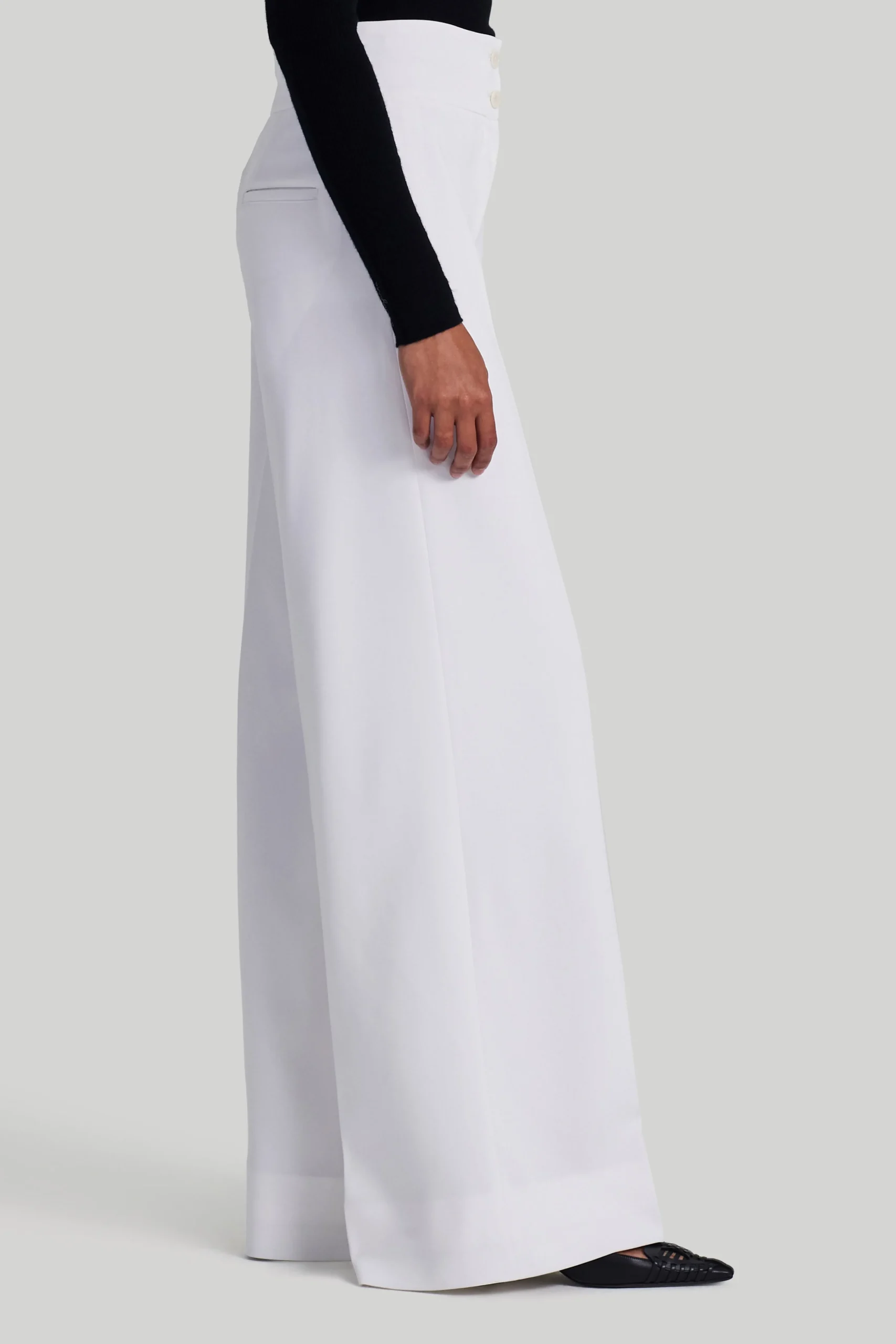 Pants|Exclusives-Altuzarra 'Rudy' Pant Optic White