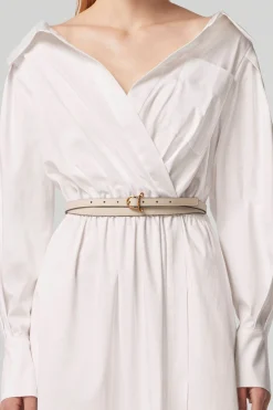 Belts-Altuzarra Small 'A' Belt Ivory