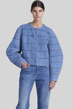 Jackets|FEATURED-Altuzarra 'Turner' Jacket Washed Indigo