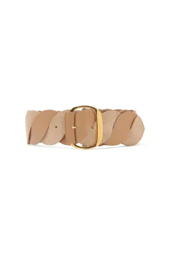 FEATURED|Belts-Altuzarra 'Twist' Braid Belt Cappuccino
