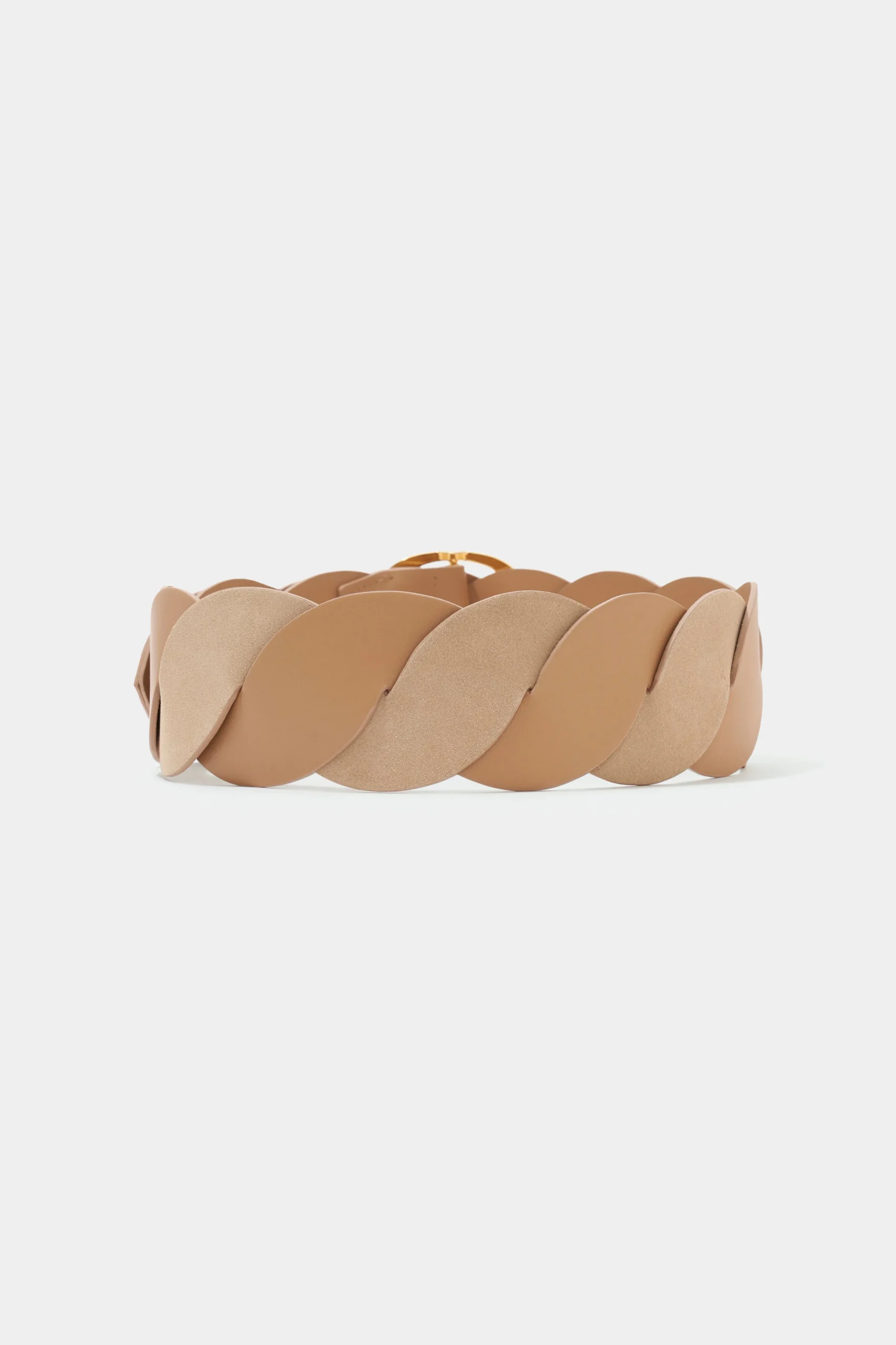 FEATURED|Belts-Altuzarra 'Twist' Braid Belt Cappuccino