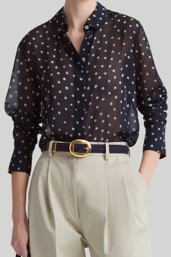 FEATURED|Belts-Altuzarra 'Vintage' Brass Buckle Belt Universe