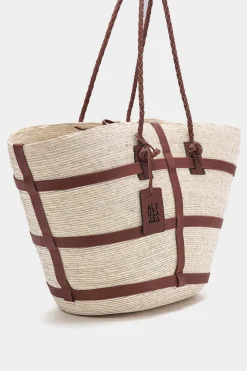 Exclusives|Exclusives-Altuzarra 'Watermill' Bag Large Natural/Tawny
