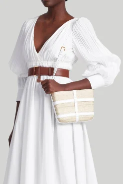 Exclusives|Exclusives-Altuzarra 'Watermill' Camera Bag Natural/White