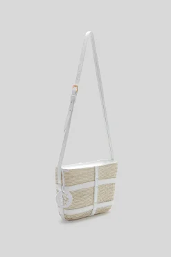 Exclusives|Exclusives-Altuzarra 'Watermill' Camera Bag Natural/White