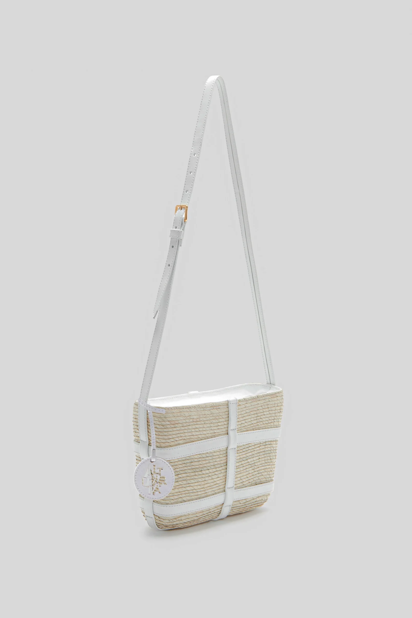 Exclusives|Exclusives-Altuzarra 'Watermill' Camera Bag Natural/White